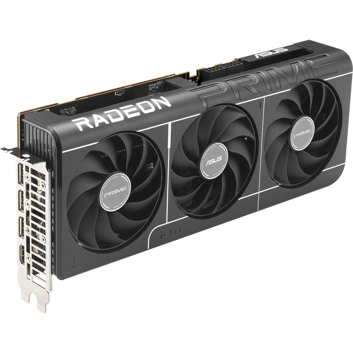 Asus Prime Radeon RX 9070 OC grafikkort (grå, 3x skærmport, 1x HDMI, RDNA4)