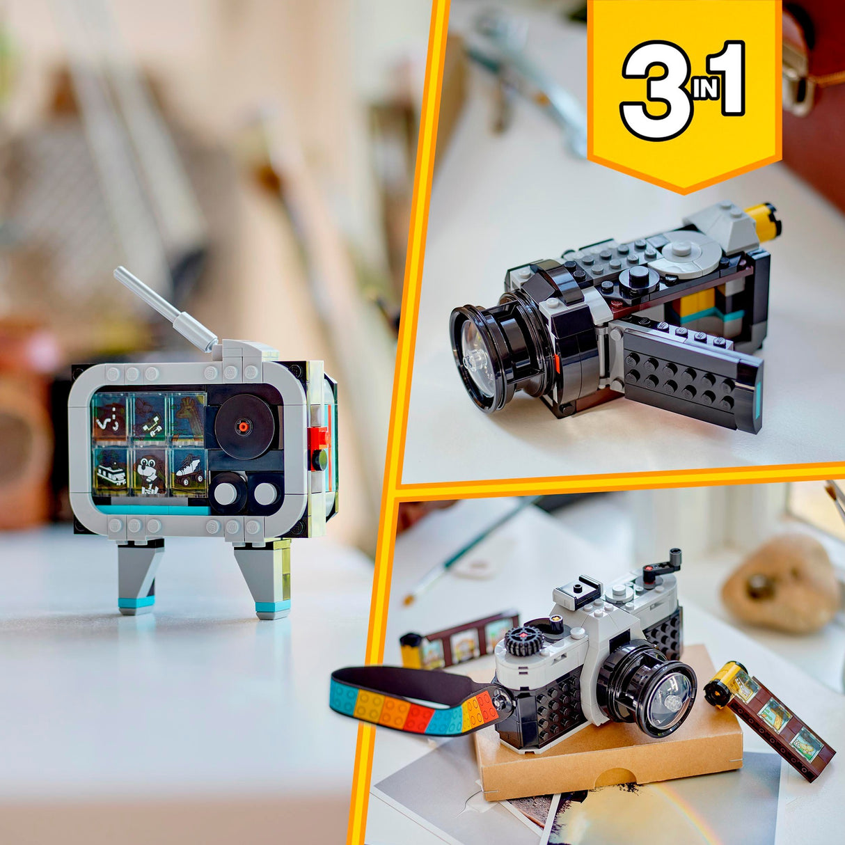 Lego creator 31147 3i1 retro kamera