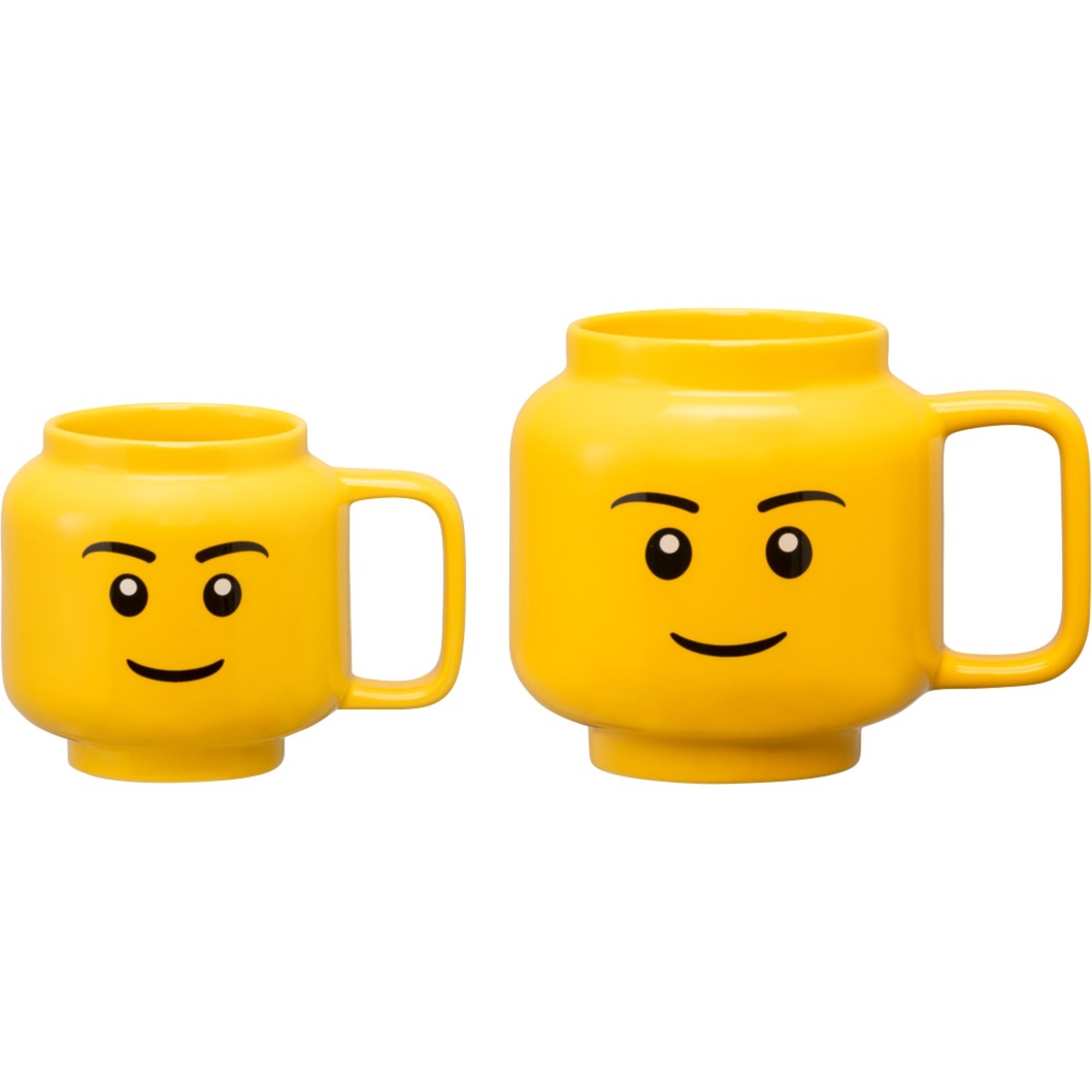 Room københavn lego keramik krus - dreng, stor (gul)