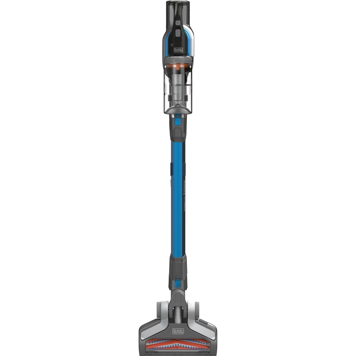 Black+decker 36v 4-i-1 stavstøvsuger (lyseblå grå)