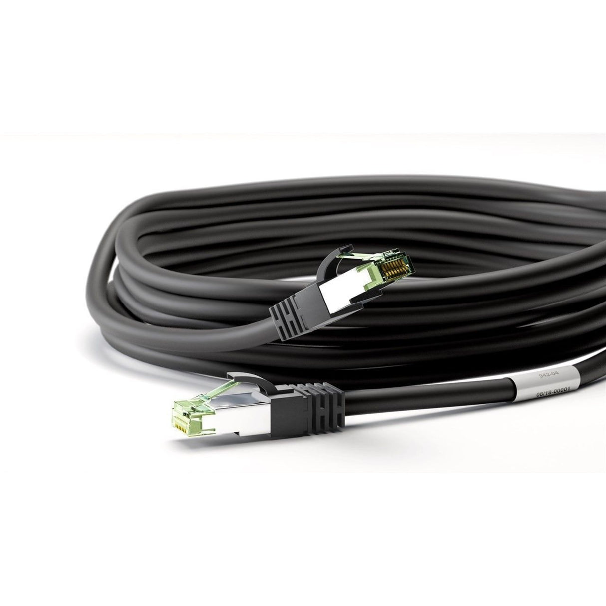 Goobay patchkabel kat.8.1 s ftp (sort, 0,25 meter)