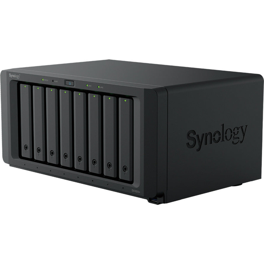 Synology disk station ds1825+ nas (sort, 2x LAN, USB)