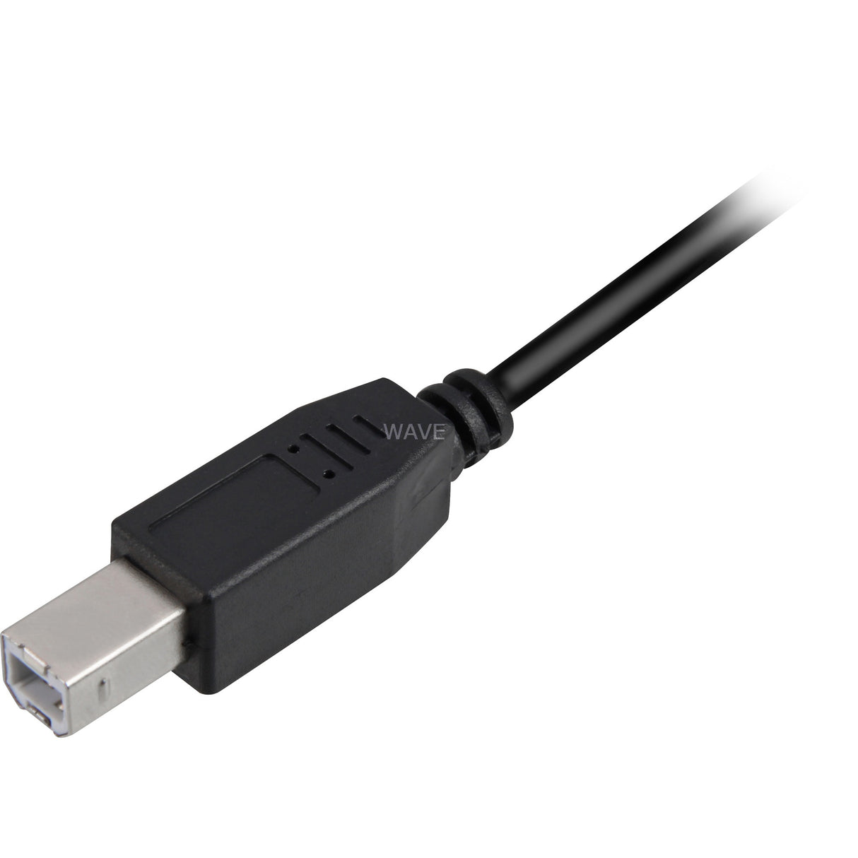 Sharkoon USB-A 2.0 > USB-B-kabel (sort, 2 meter)