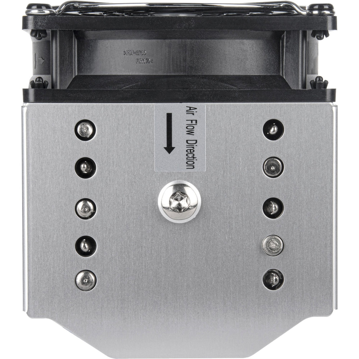 Silverstone xe04-4189 CPU-køler (sølv, 4-benet PWM)