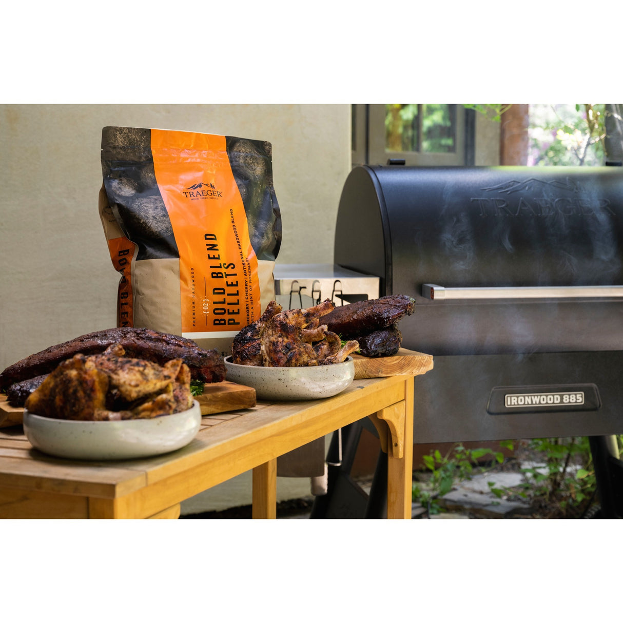 Traeger bold blendt pellets - limited edition brændstof (8 kg)
