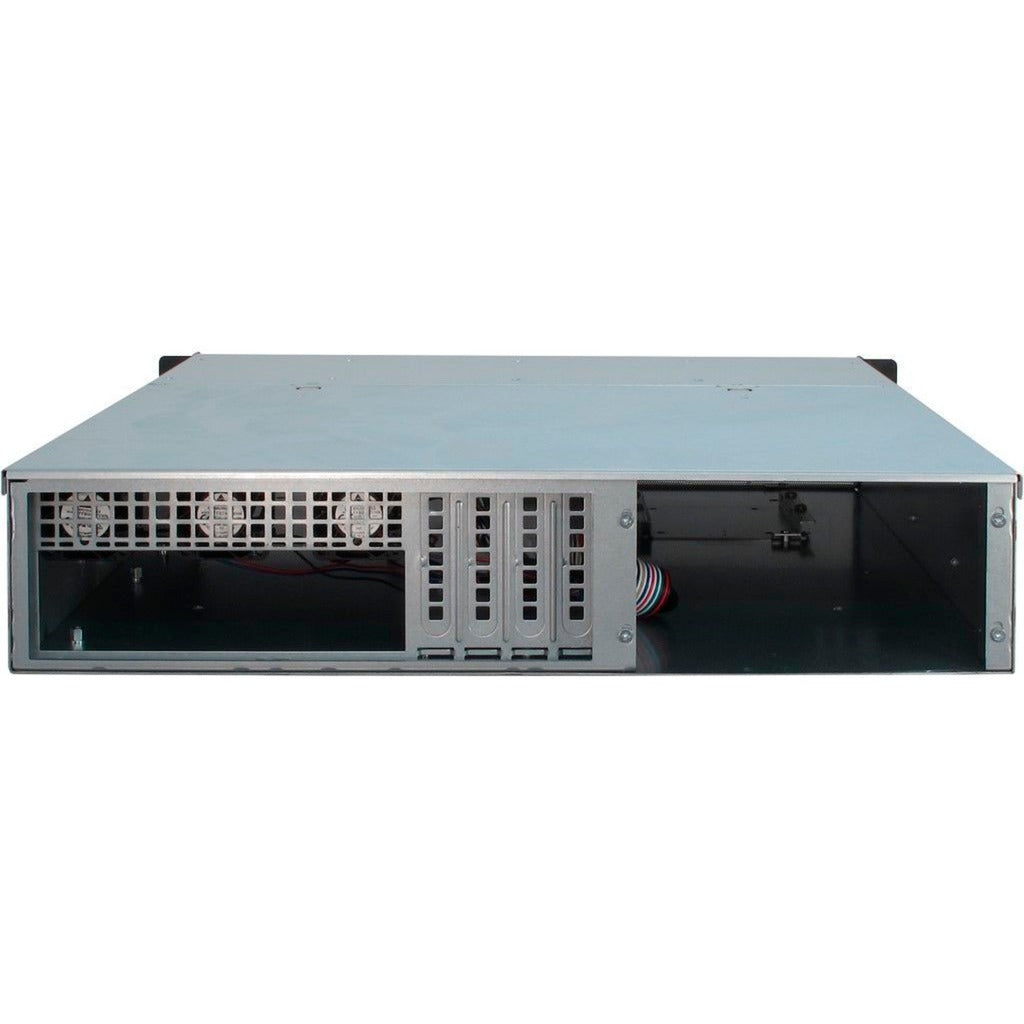 Inter-tech ipc 2u-2404l sata rack-hus (sort | 2x usb-a)