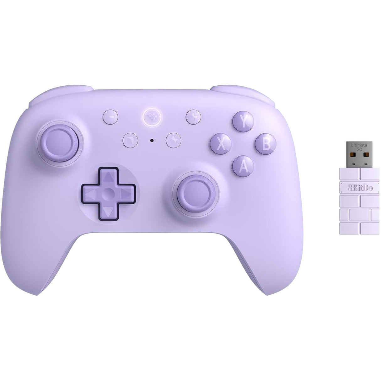 8bitdo ultimate 2c trådløs gamepad (lilla)