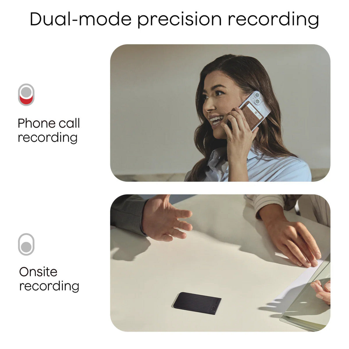 Plaud note diktermaskine (sort, 64 GB, Bluetooth (BLE 5.2), Wi-Fi (2,4 GHz))