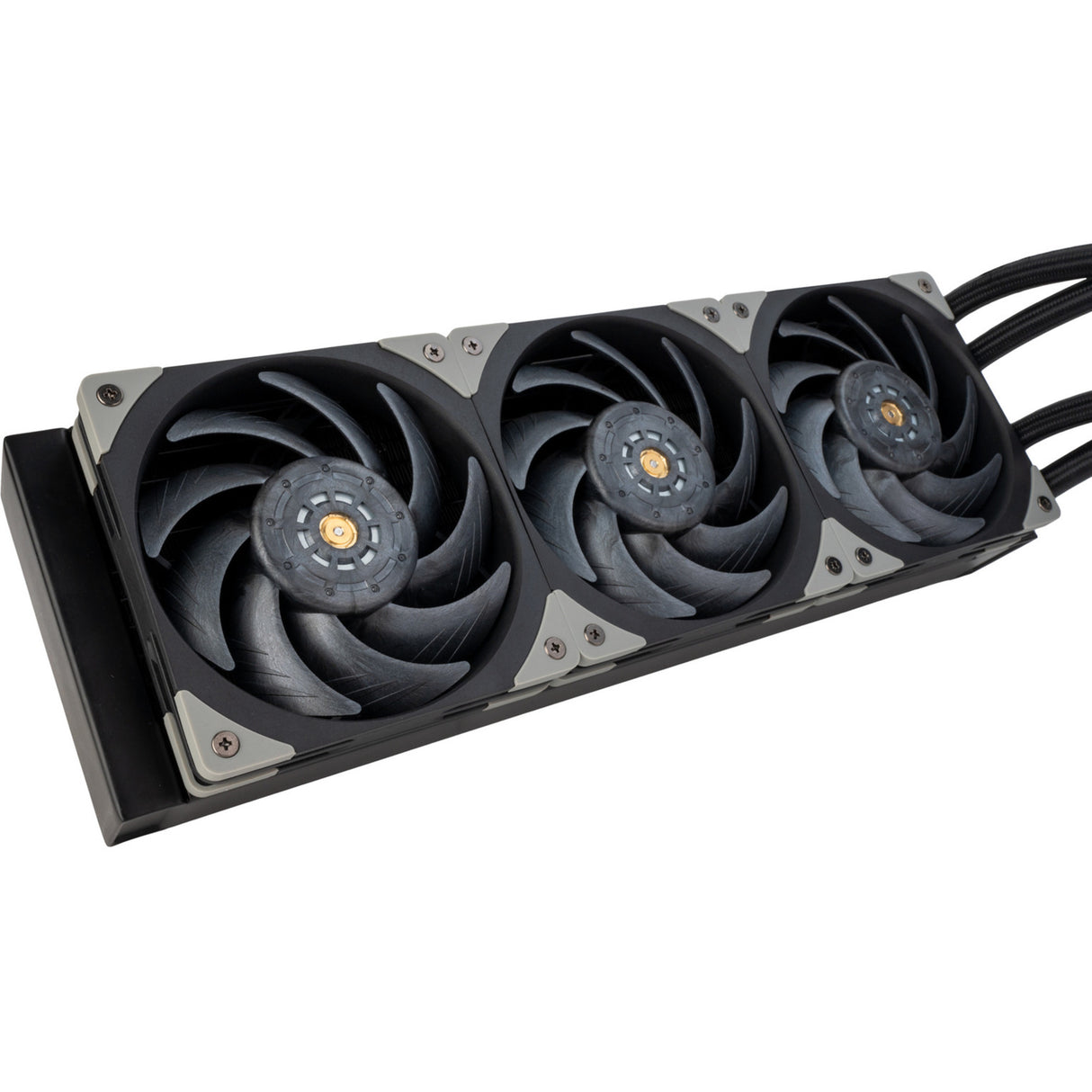 Silverstone xe360pdd vandkøling (sort sølv, 4-benet pwm)