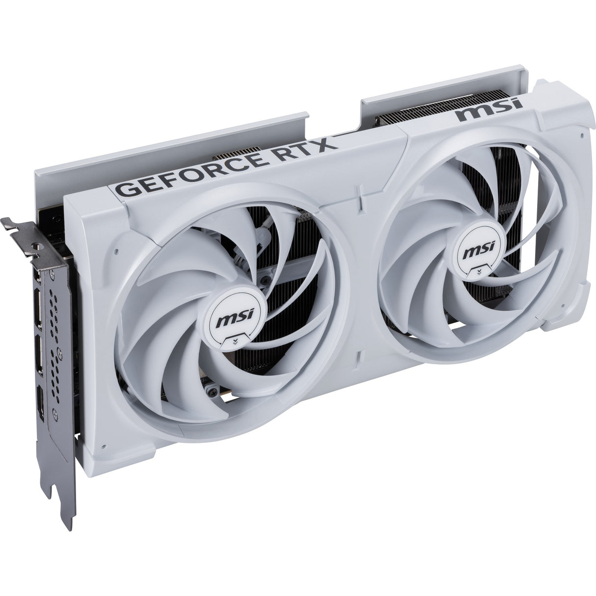 MSI Geforce RTX 5070 12G Ventus 2x OC White grafikkort (hvidt, 3x Display Port, 1x HDMI)