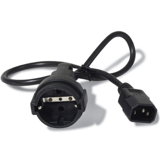 Apc CEE 7 7 (V) til IEC 60320 C14-kabel (sort)