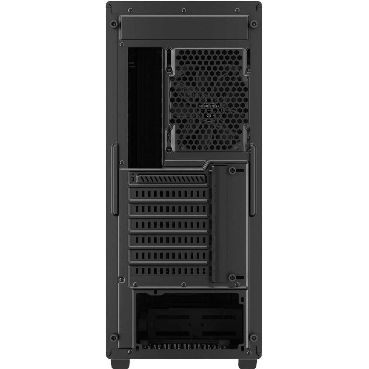Sharkoon vk2 midi tårnhus (sort | 2x usb-a)