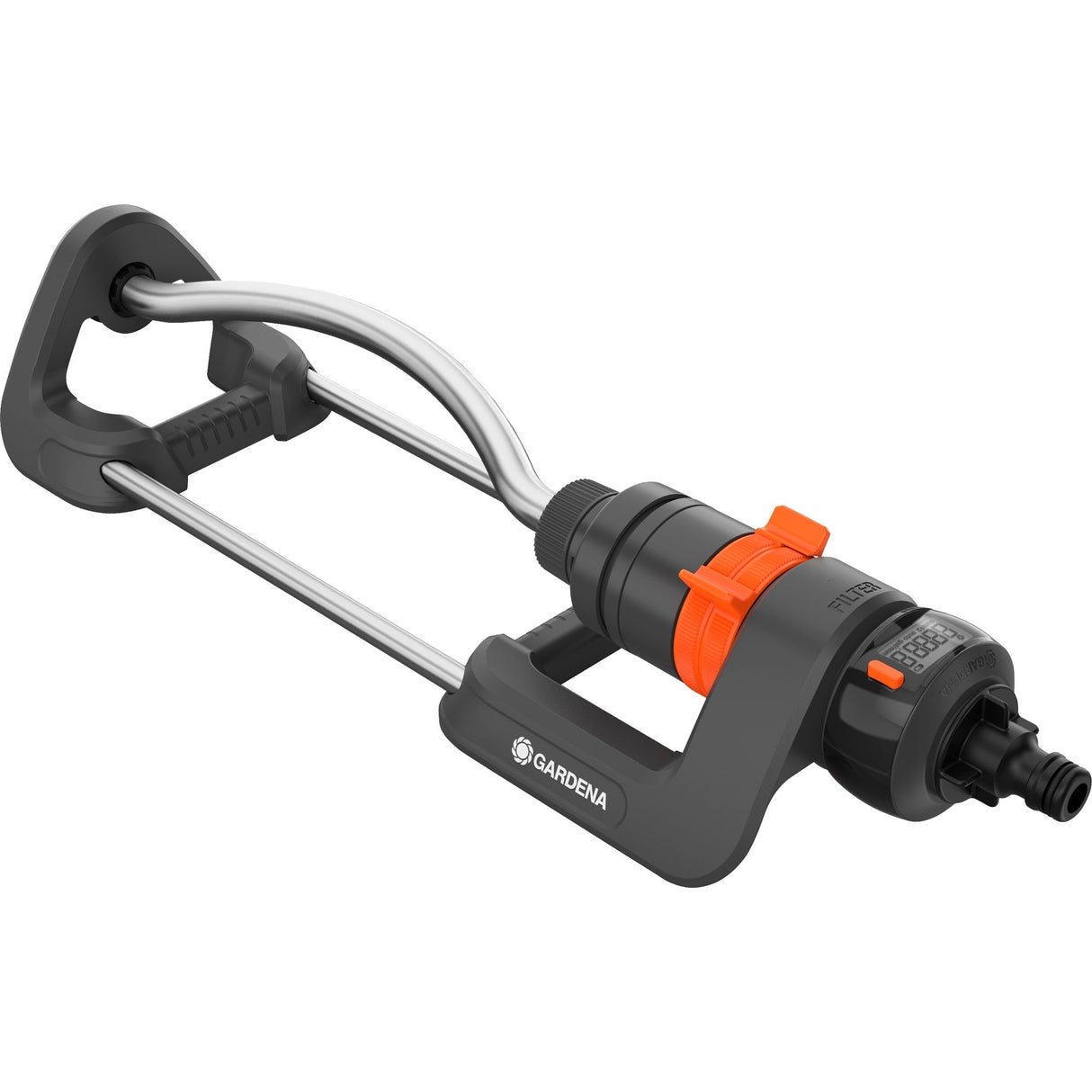 Gardena oscillerende sprinkler aquacount (grå orange, 18354-20)