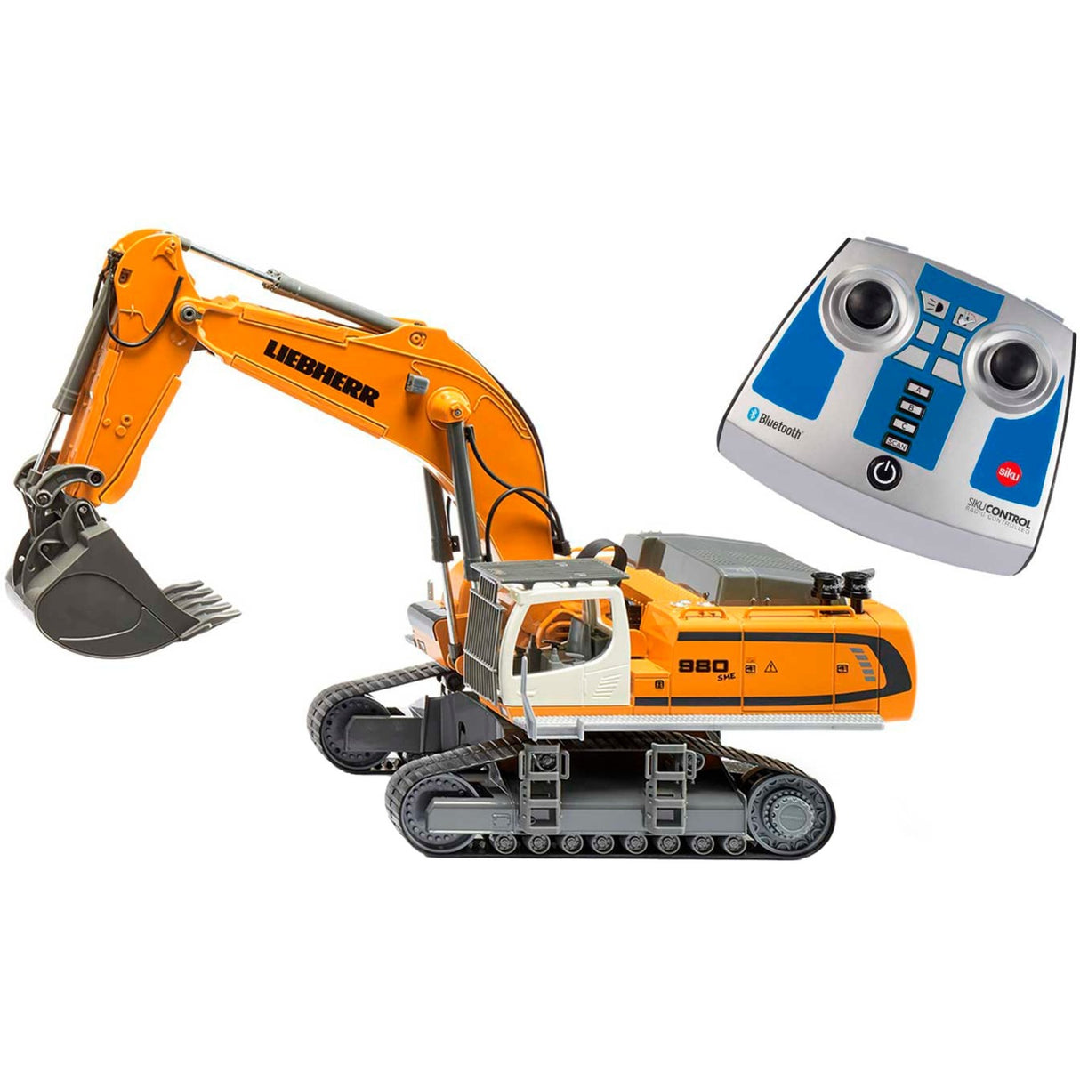 Siku-styring - liebherr r980 sme larvebåndsgraver RC (inkl. fjernbetjening, skala 1:32)