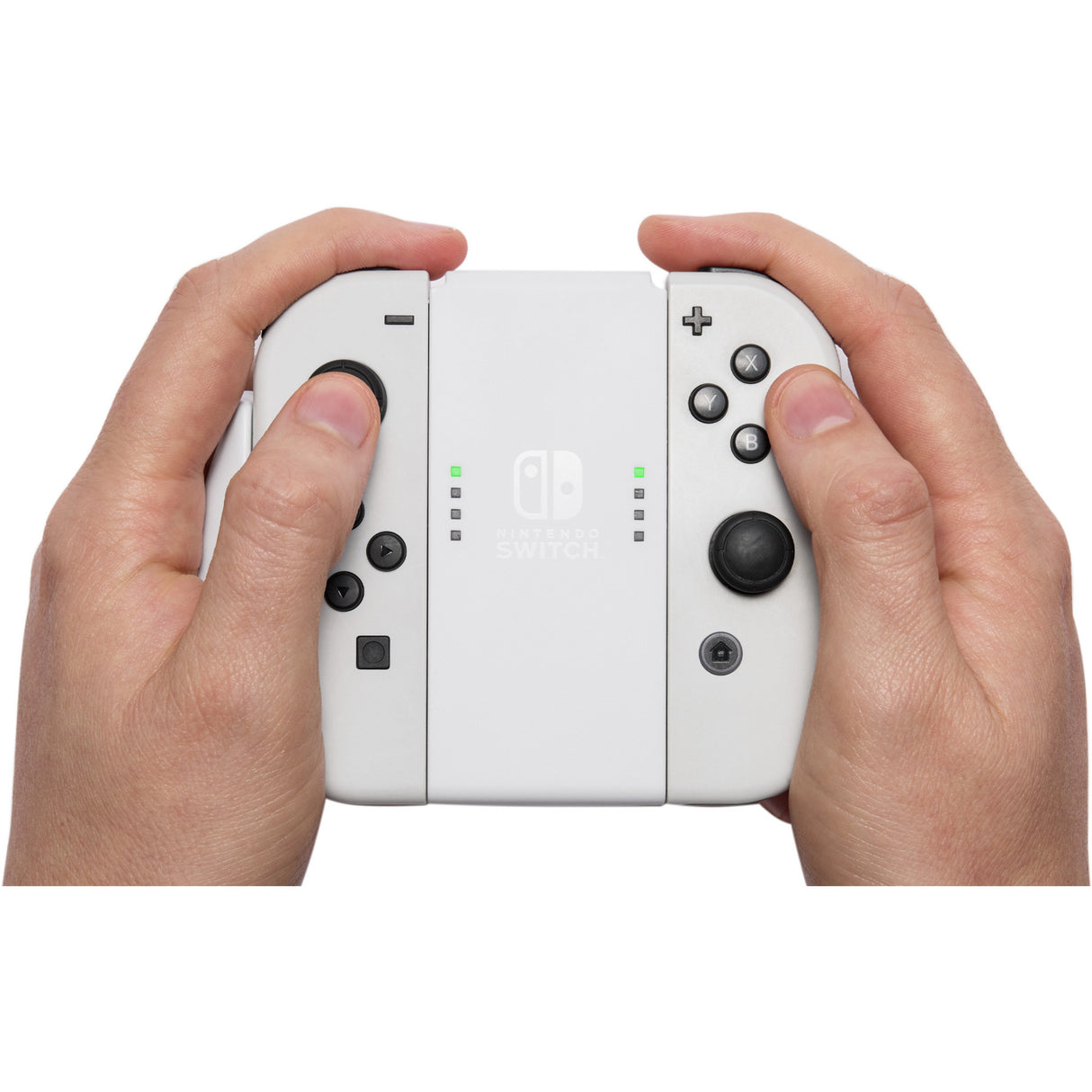 Powera joy-con komfortgreb til nintendo switch - hvid montering (hvid)