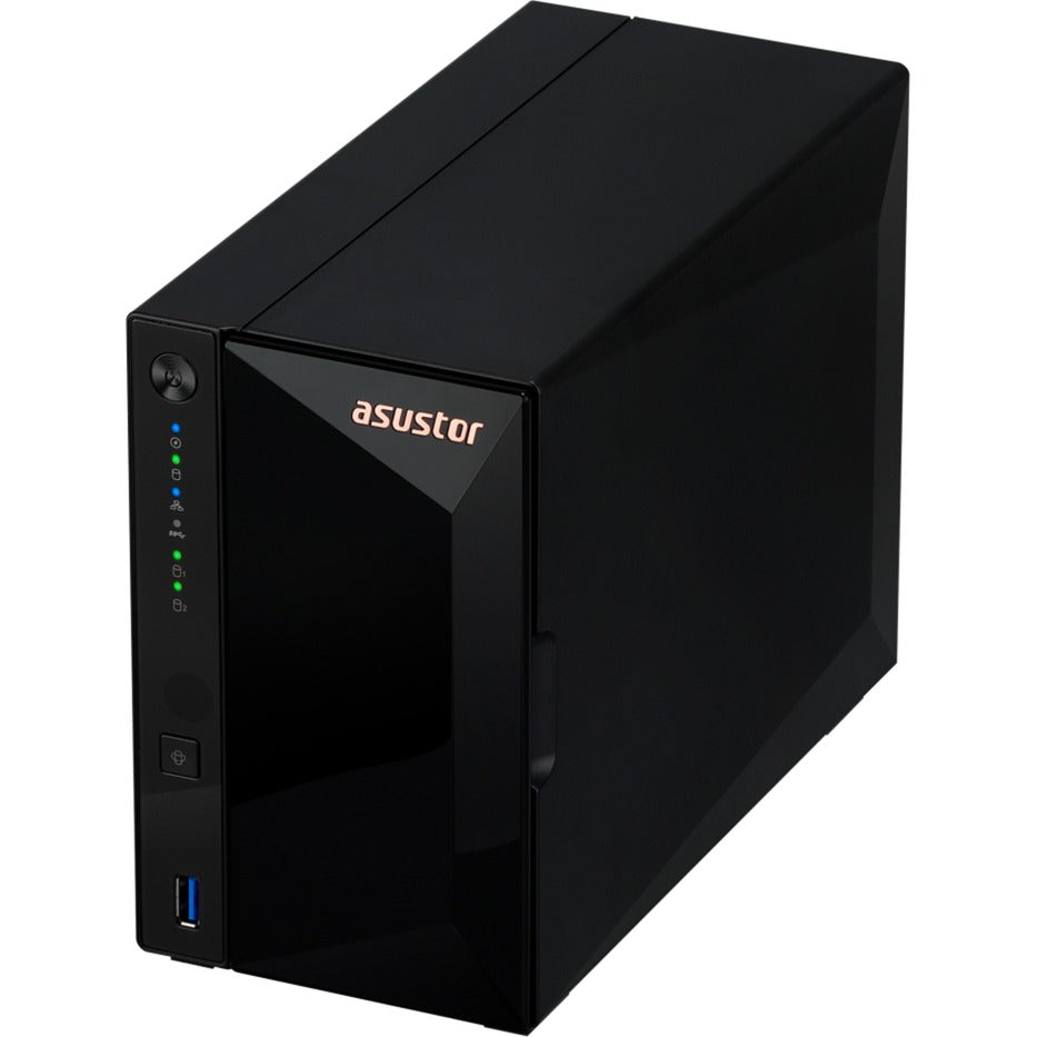 Asustor drivetor 2 pro gen2 nas (sort, usb)