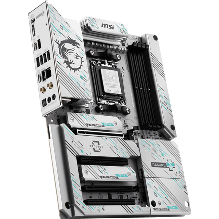 MSI B850 Gaming Plus WiFi PZ Socket AM5 bundkort (RAID, 5G LAN, WiFi 7, Bluetooth 5.4, Lyd, ATX)