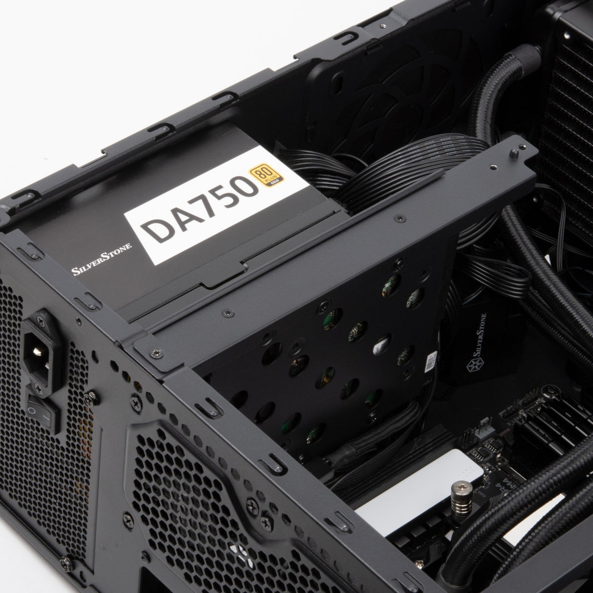Silverstone SST-GD11B HTPC-hus (sort | 2x USB-A | 1x USB-C)