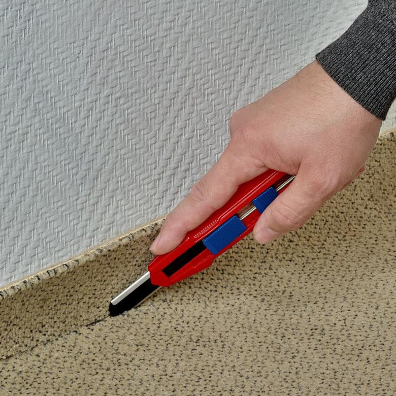 Knipex cutix universal knivboksskærer (rød blå, inkl. 2 knivblade)