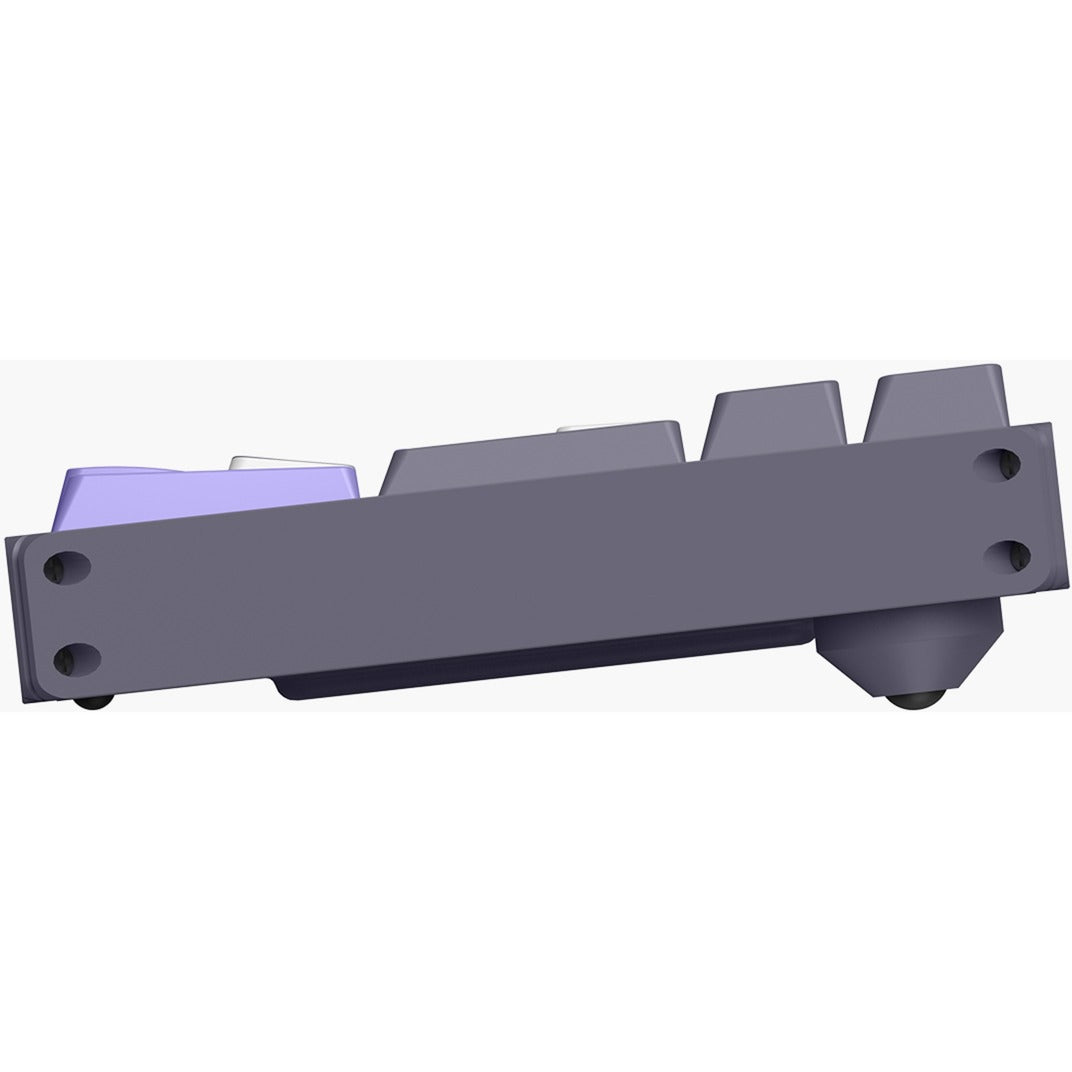 Iqunix f97 lavandin trådløst mekanisk tastatur (lavendel, us-layout (qwerty), cherry mx silent red, 96%, rgb-lysdioder, hot-swappable, pbt, 2.4ghz | bluetooth 5.1 | usb-c)