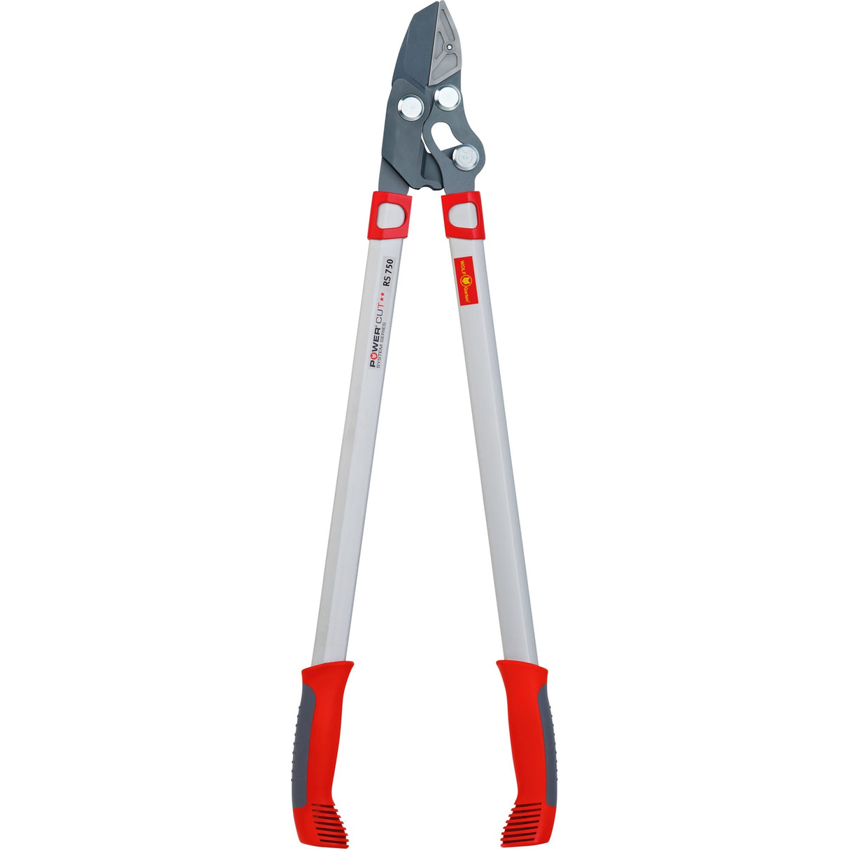 Wolf-Garten beskæringssaks komfort plus strømafbrydelse** RS 750 - ambolt - længde 750 mm - grentykkelse max. 45 mm - 3x mere kraft gennem skærehovedteknologi