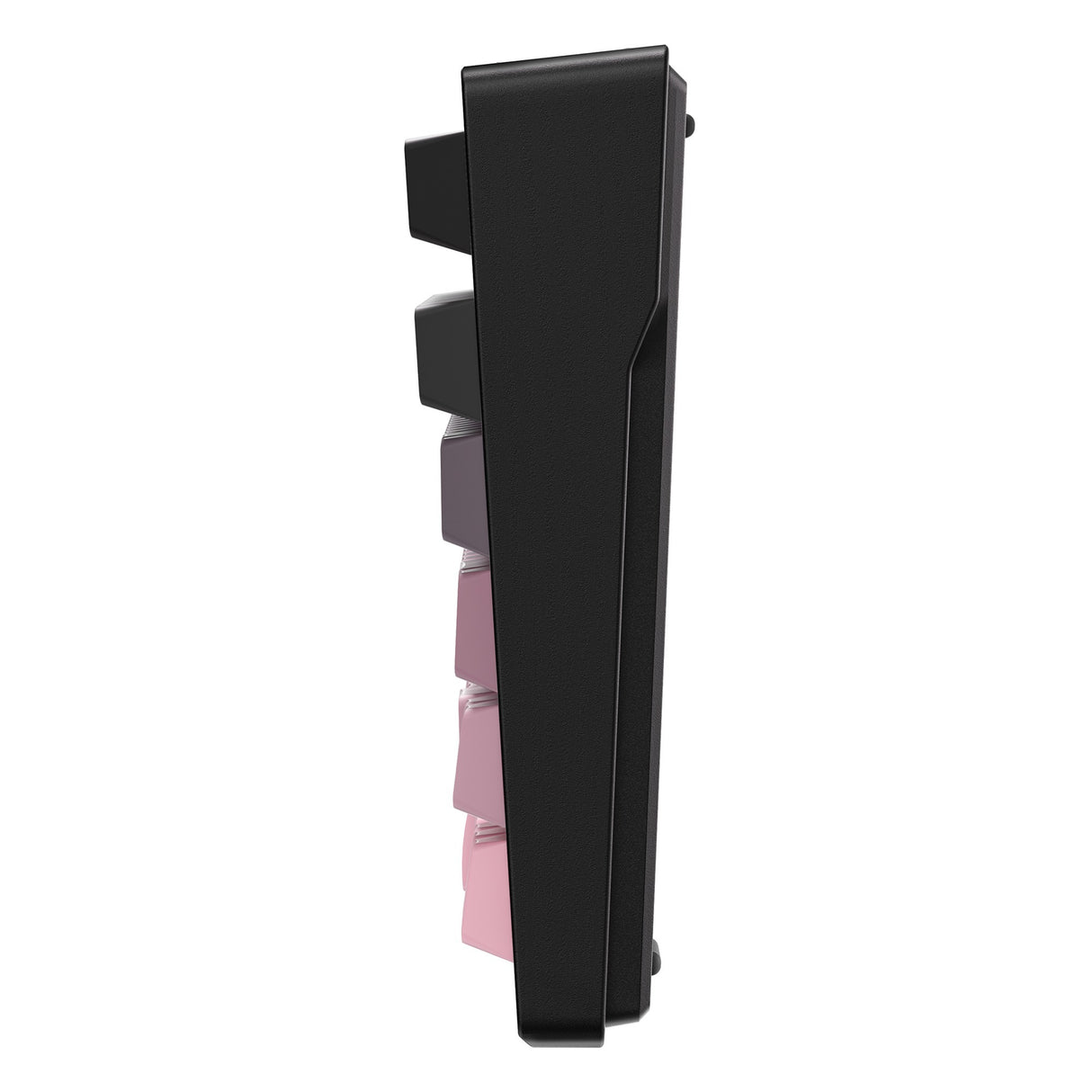 Mchose G75 Pro Tri-mode pakningsstruktur Mekanisk gaming-tastatur (Sort Pink, US Layout, KTT Cabbage Tofu V2, 75%, RGB, Hot Swap, PBT Double-Shot, 2,4 GHz USB-C Bluetooth)