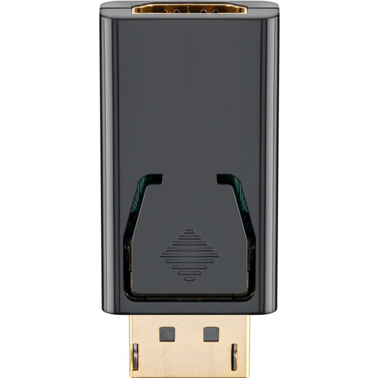 Goobay adapter displayport > hdmi (sort, passiv, forgyldt)