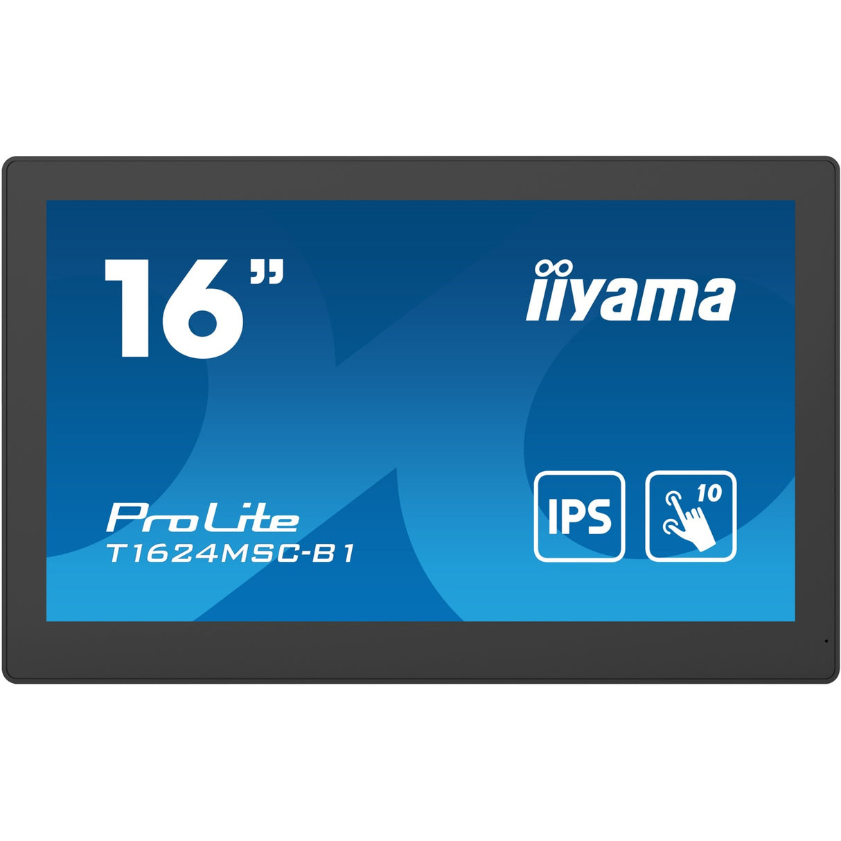Iiyama prolite t1624msc-b1 15.6 touchscreen-skærm (sort, HDMI, 2x USB-A)