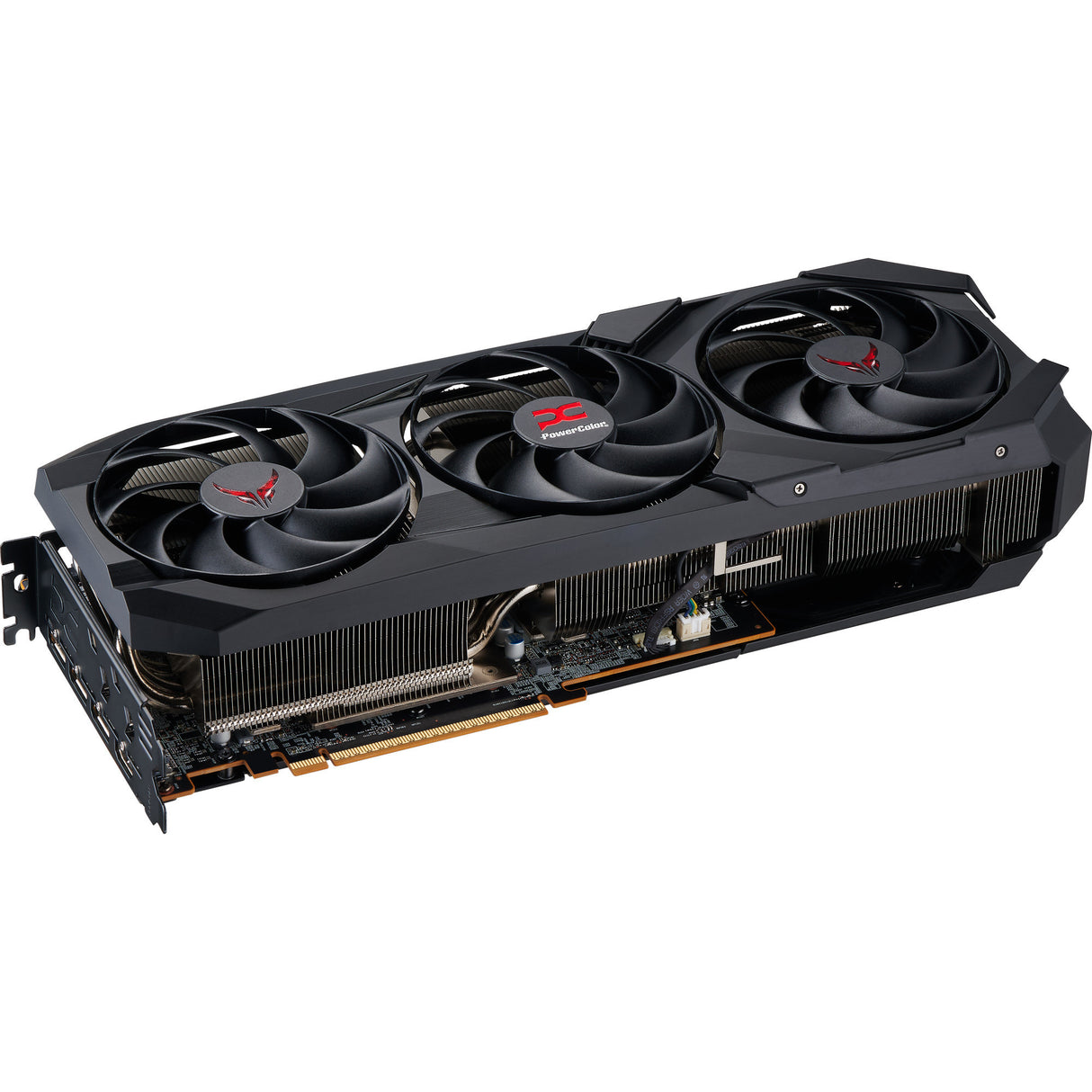Powercolor Radeon RX 9070 XT Red Devil 16GB OC Backplate Special Edition grafikkort (sort, RDNA4, GDDR6, 3x skærmport, 1x HDMI)