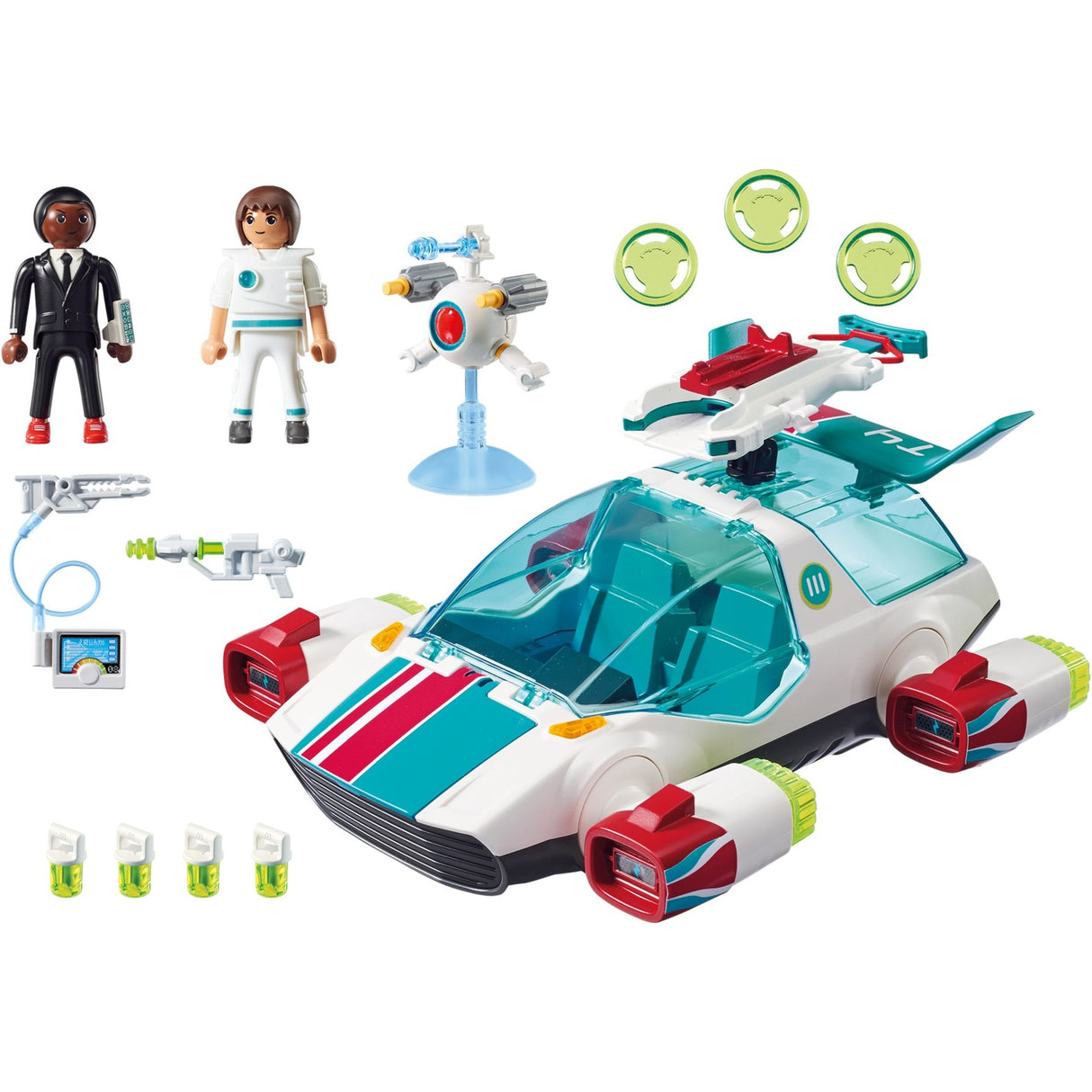 Playmobil super 4 - fulgurix med genkonstruktionslegetøj (9002)
