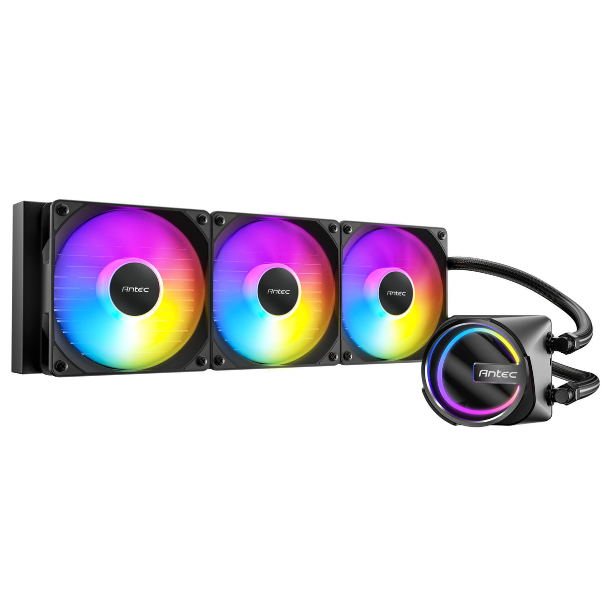 Antec skeleton 360 argb vandkøling (sort)