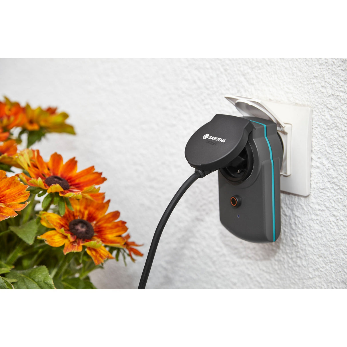 Gardena smart strømadapter vægstik (sort, 19095-20)
