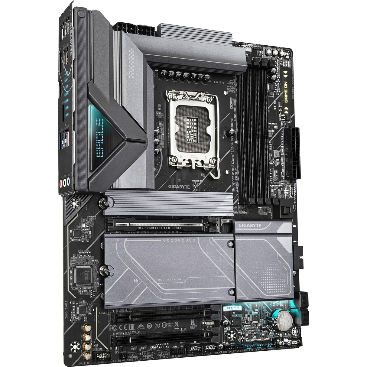 Gigabyte z890 eagle socket 1851 bundkort (raid, 2,5 GB-lan, lyd, atx)