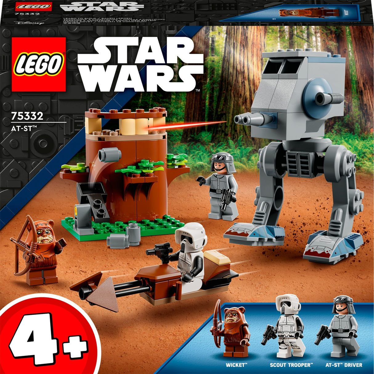 Lego star wars - at-st byggelegetøj (75332)