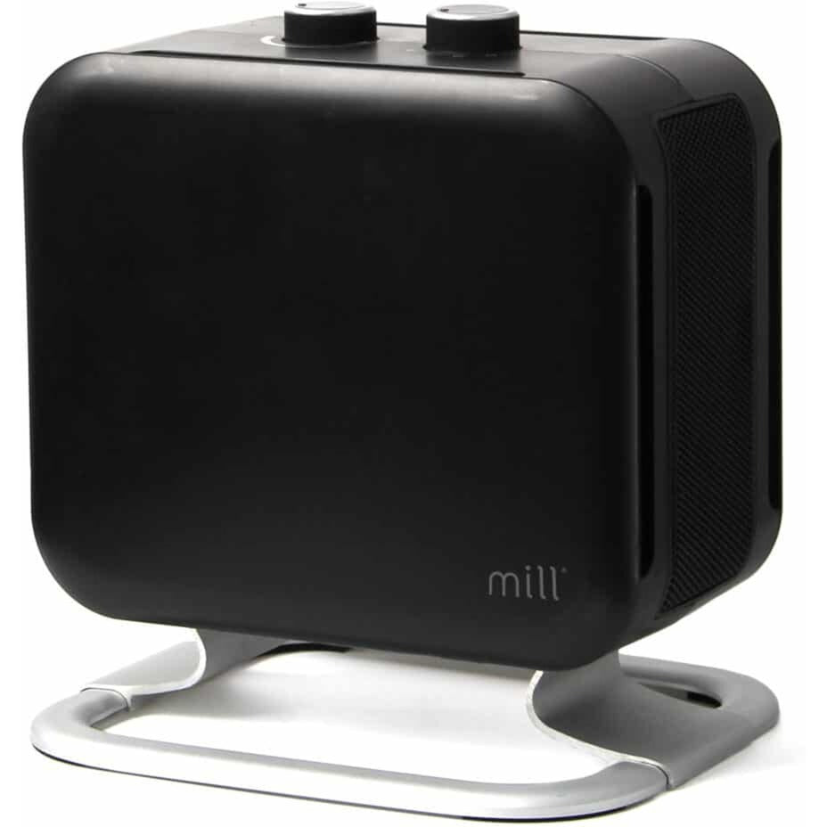 Mill varmeblæser cus1800mecba (sort, 1800w)