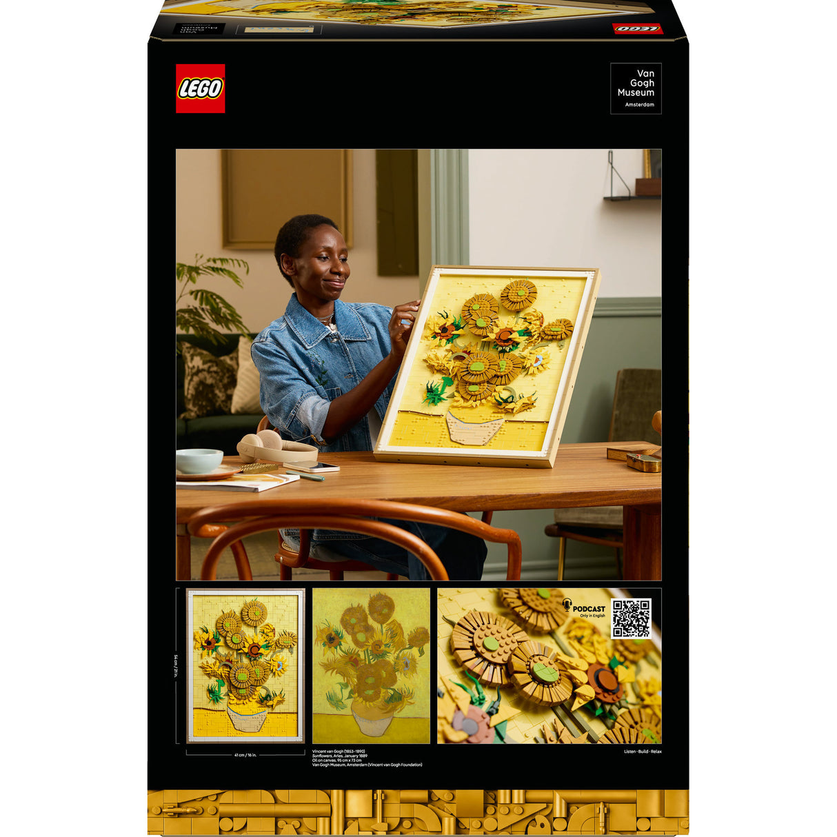 Lego kunst 31215 Vincent Van Gogh - Solsikker