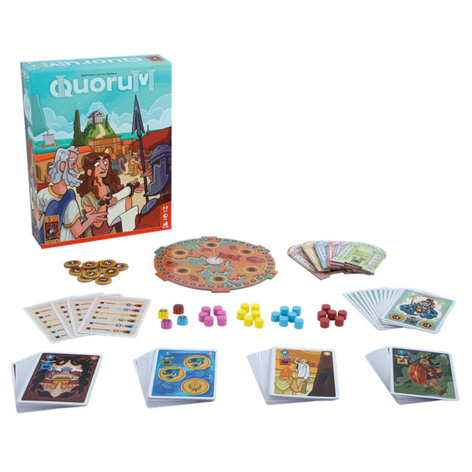 999spil 999 spil quorum brætspil (hollandsk, 2 - 4 spillere, 45 minutter, fra 14 år)
