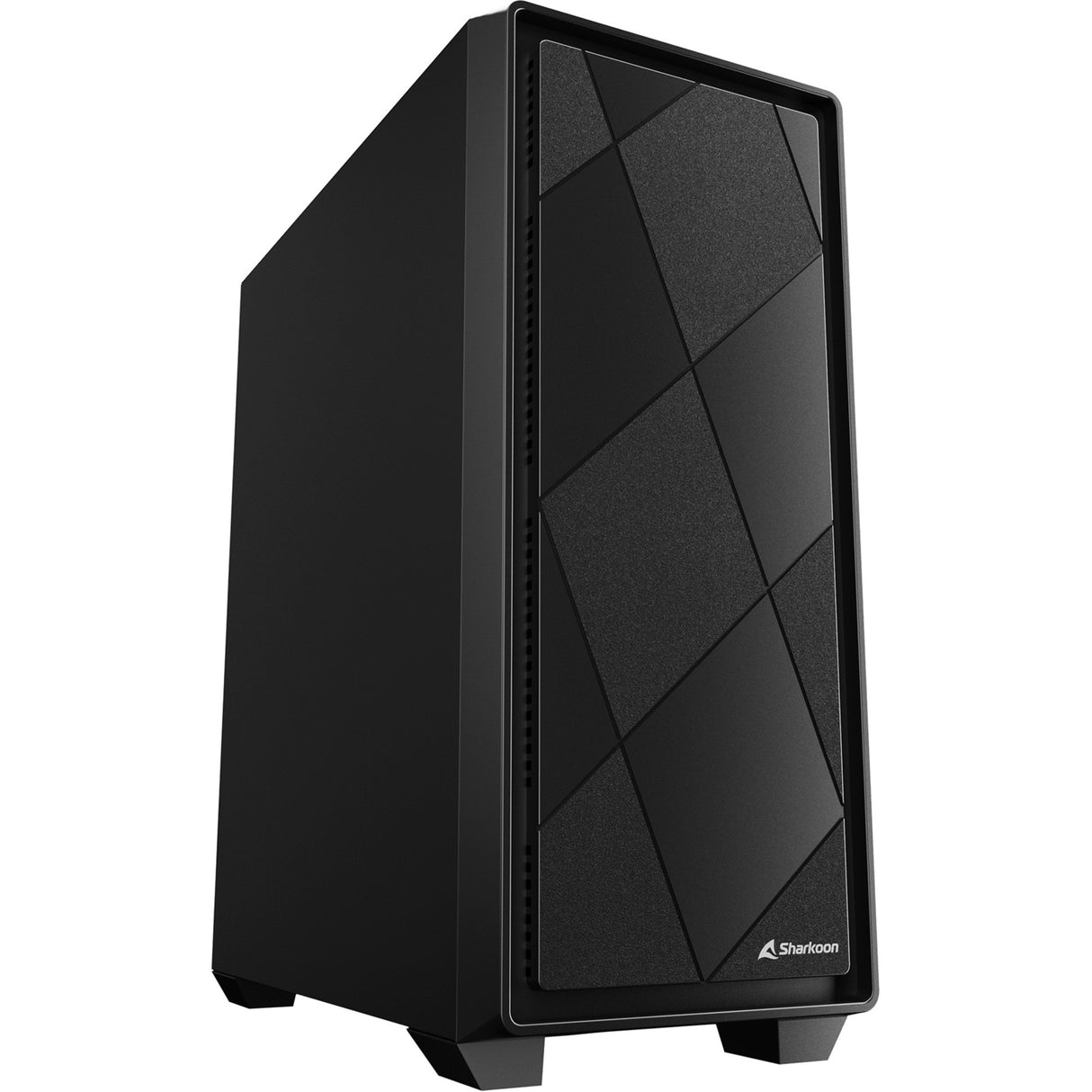 Sharkoon vs8 sort midi-tårnhus (sort | 3x USB-A)