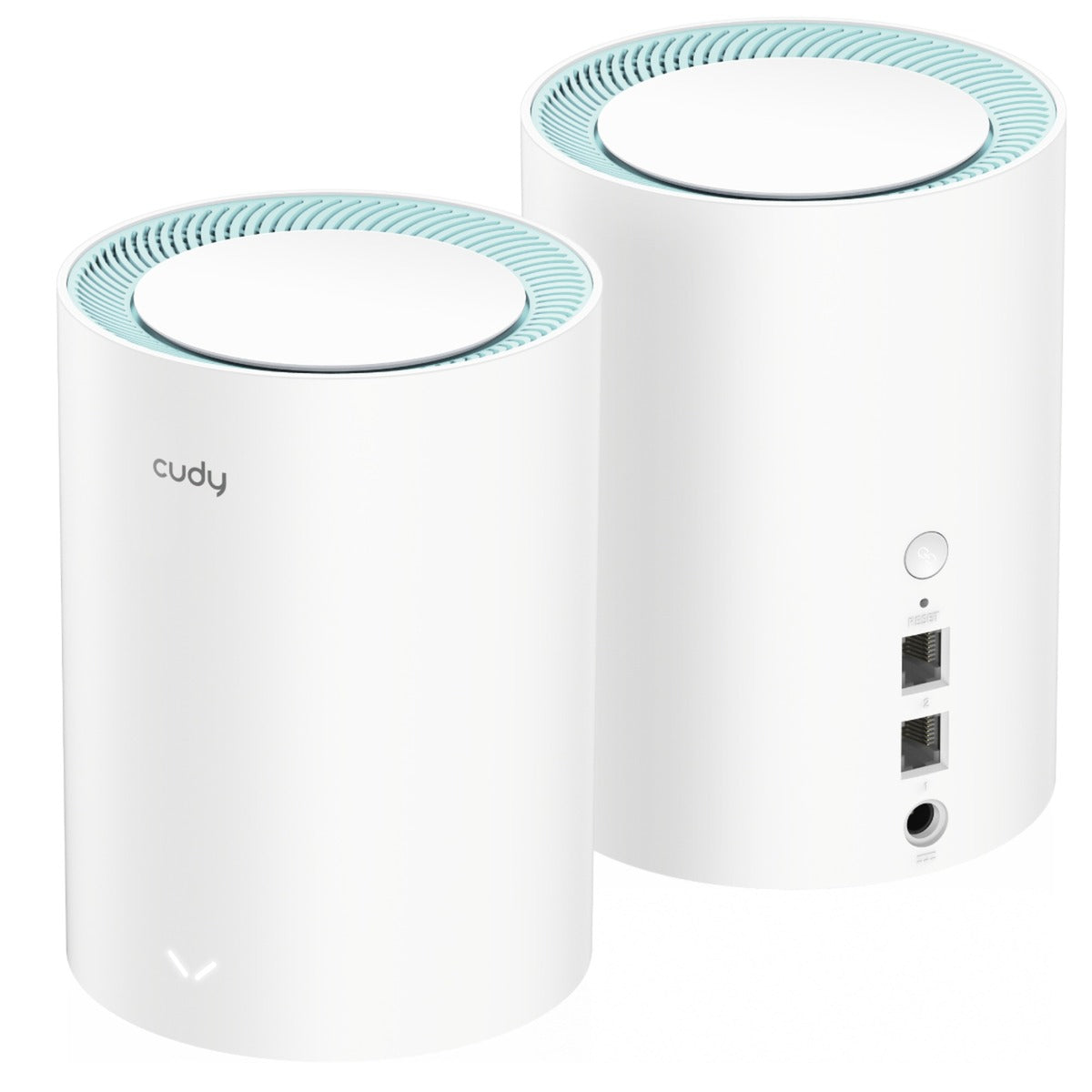 Cudy ac1200 gigabit mesh wi-fi system (2-pack) mesh router (hvid)