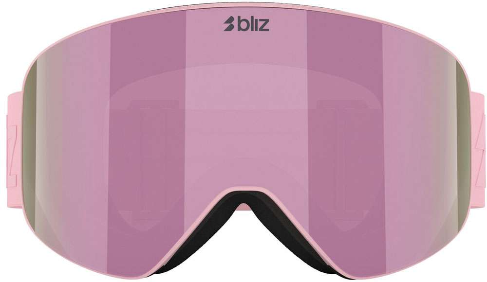 Bliz flow brun m pink multi - skibrille