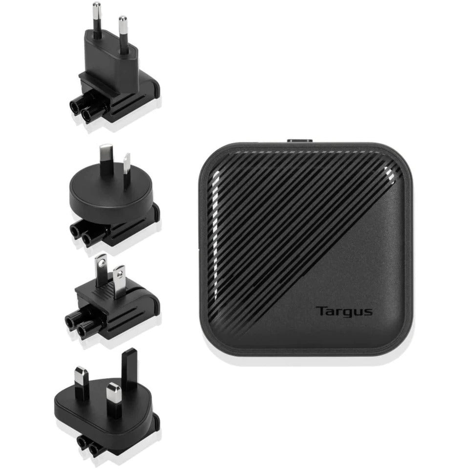 Targus 65w gan vægoplader (sort)