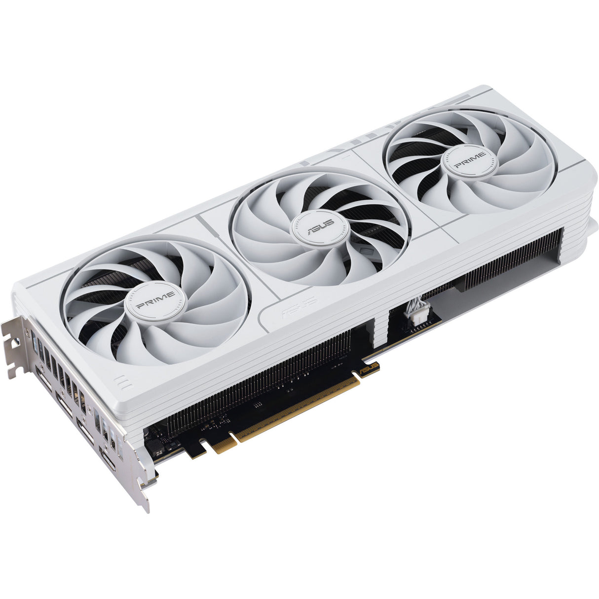 Asus Prime GeForce RTX 5070 OC Hvidt grafikkort (hvidt, 3x Display Port, 2x HDMI, DLSS 4)