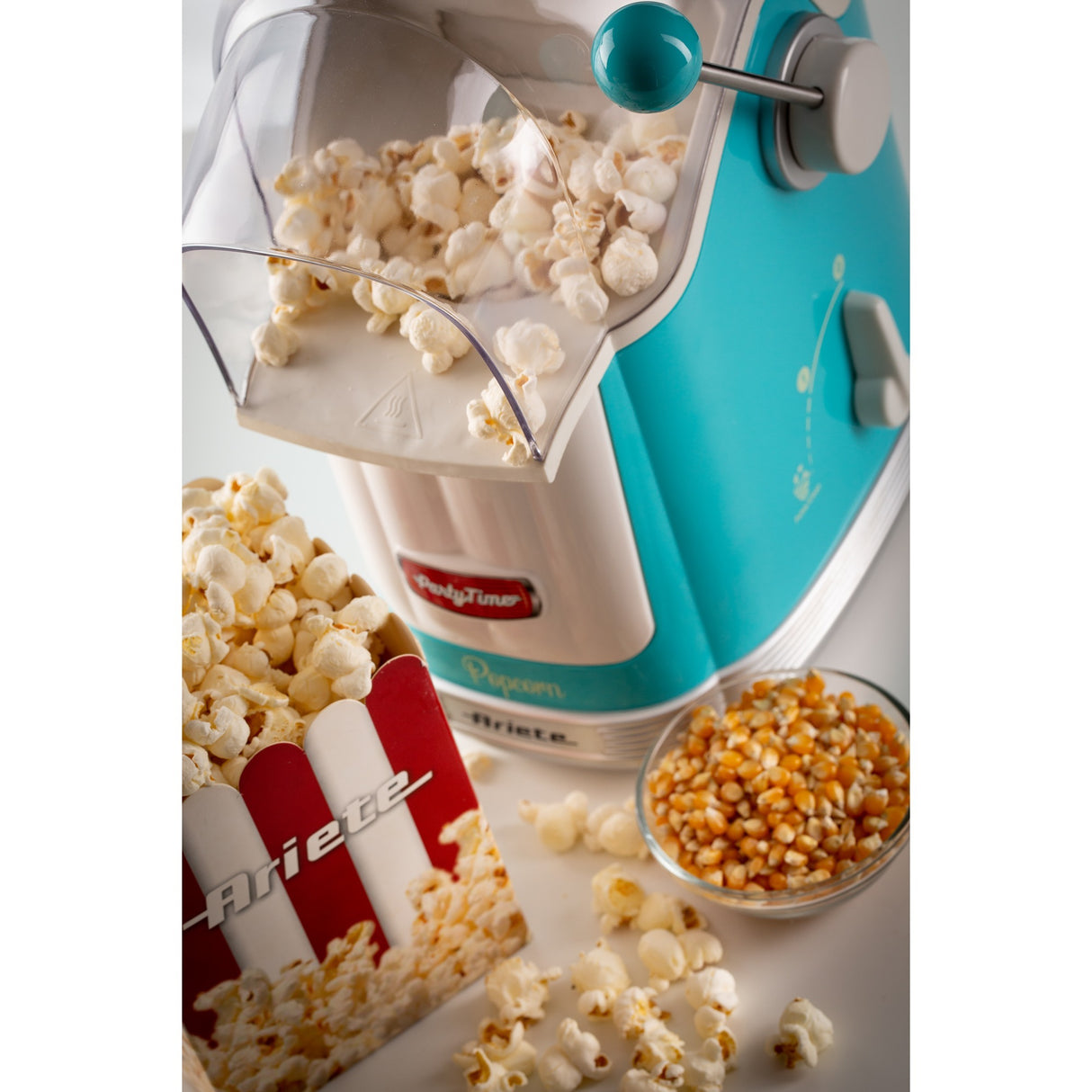 Ariete party time popcorn maker 2958 01 popcorn maker (lyseblå)