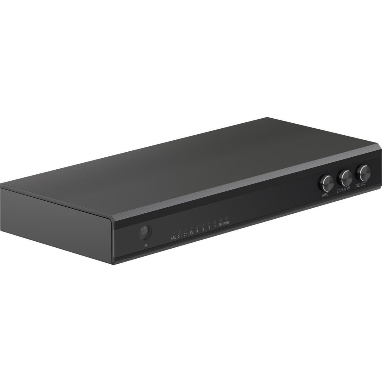 Goobay HDMI switch 4-1 lydudgang 4K KVM switch (sort)