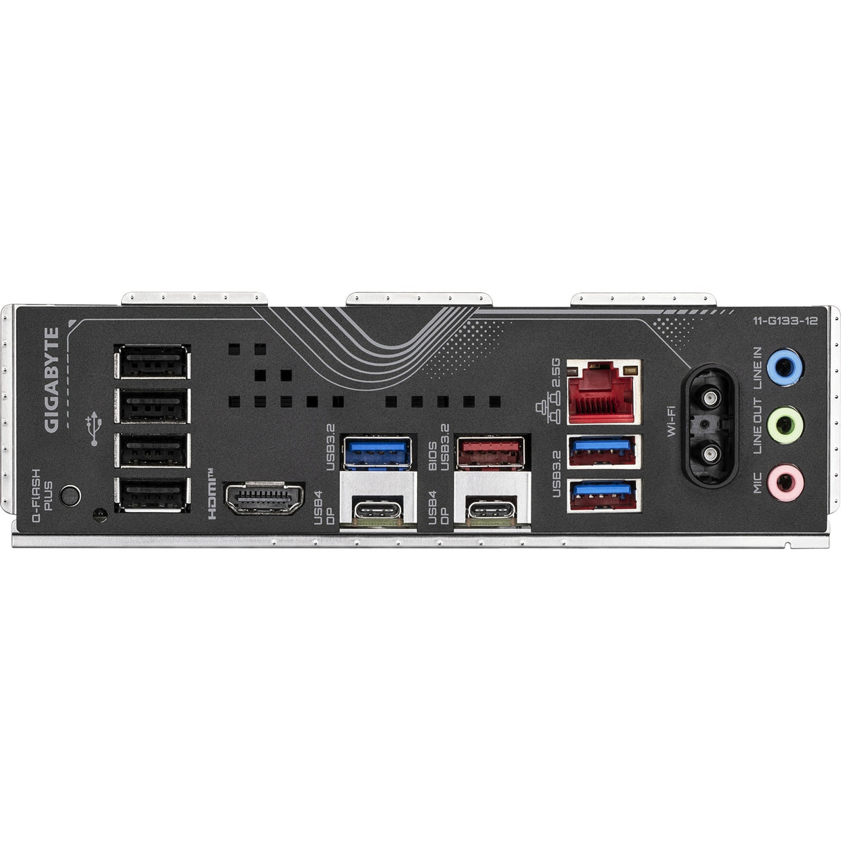 Gigabyte x870 eagle wifi7 socket am5 bundkort (sort grå, raid, 2,5 gb-lan, wi-fi 7, bt, lyd, atx)