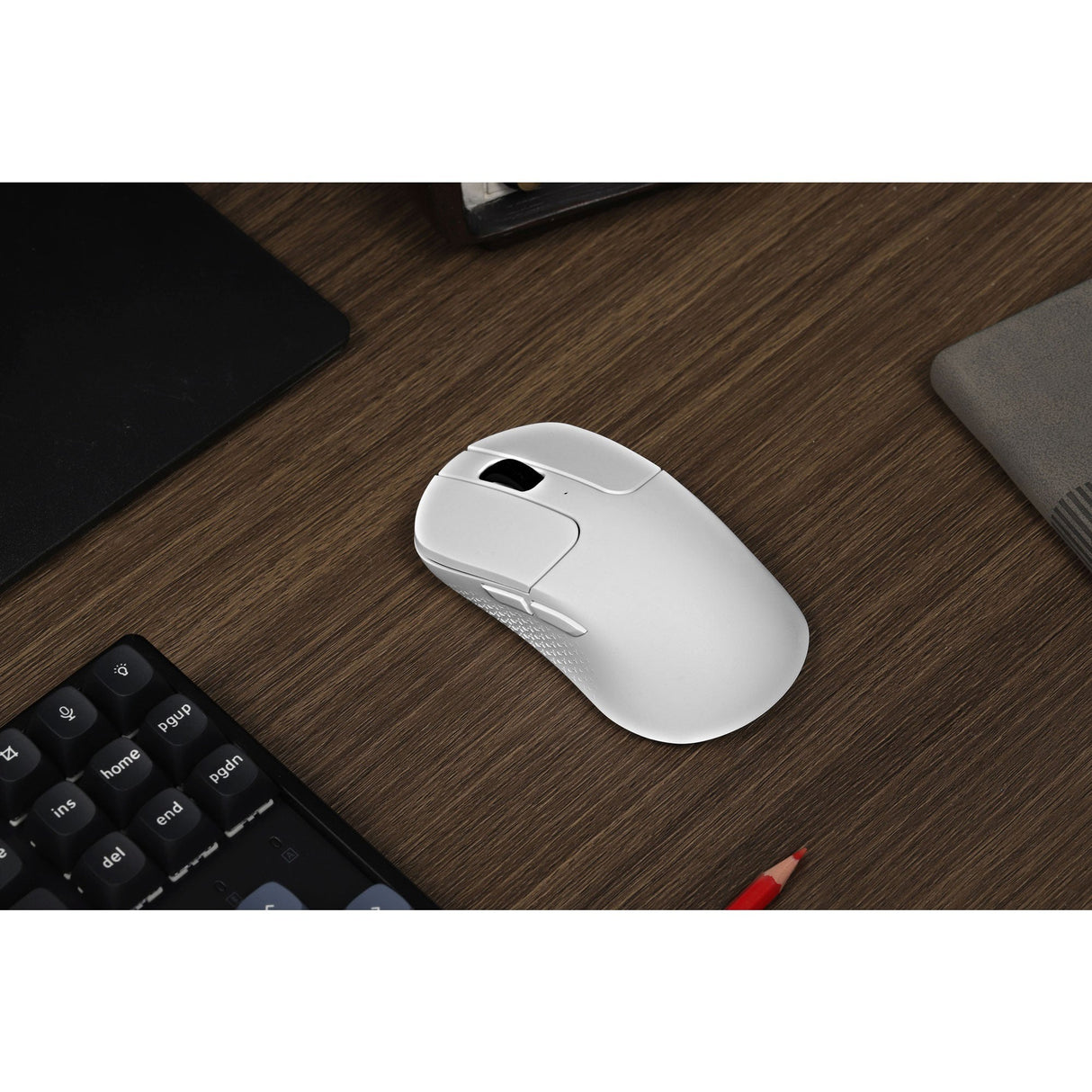 Keychron m3 mini trådløs gamingmus (hvid, 100 - 26.000 dpi)