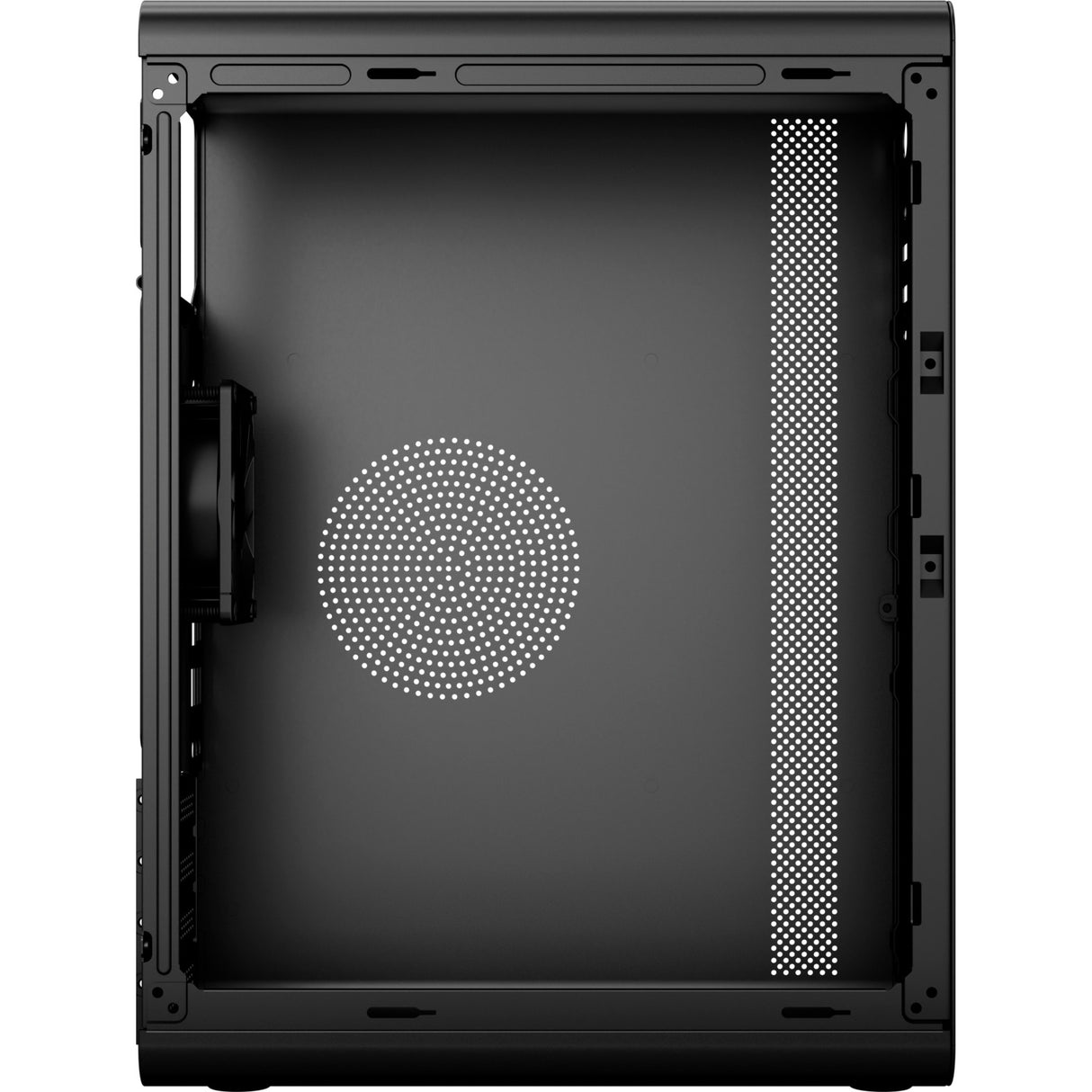 Aerocool CS110 mini tårnhus (sort | 2x USB-A)