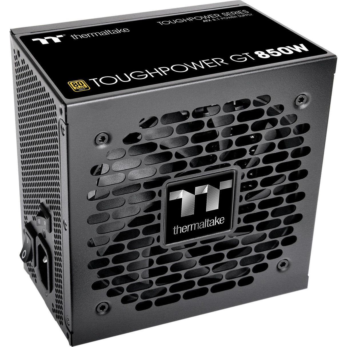 Thermaltake toughpower gt modulær 850 watt strømforsyning (sort, 4x pcie)