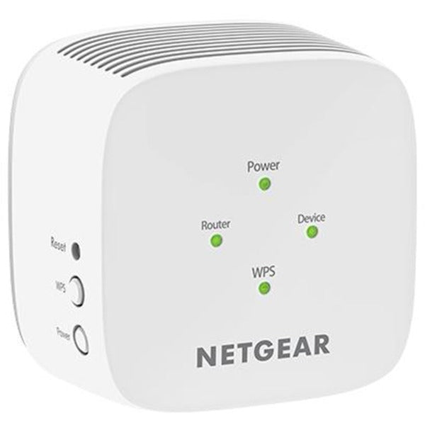 Netgear ex3110 – ac750 wifi range extender adgangspunkt (hvid)