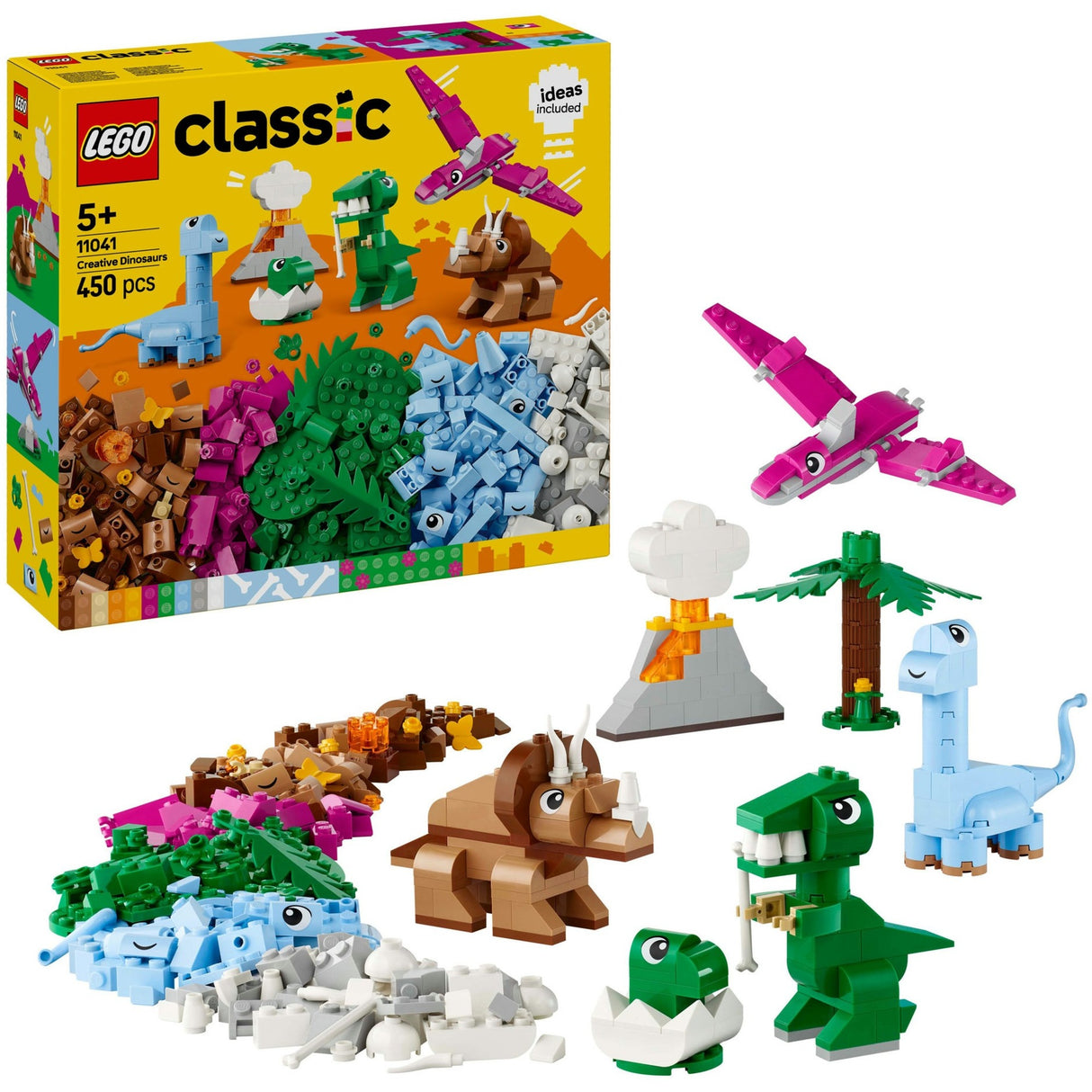 Lego klassiske kreative dinosaurer - 11041